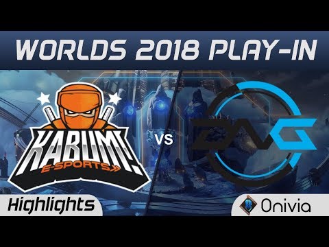 KBM vs DFM Highlights Worlds 2018 Play In Kabum Esports vs Detonation FocusMe by Onivia