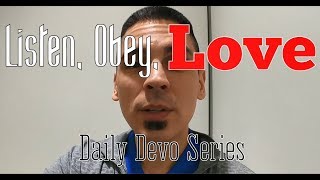 Listen, Obey, LOVE | Daily Devos: Jeremiah 32 & 33
