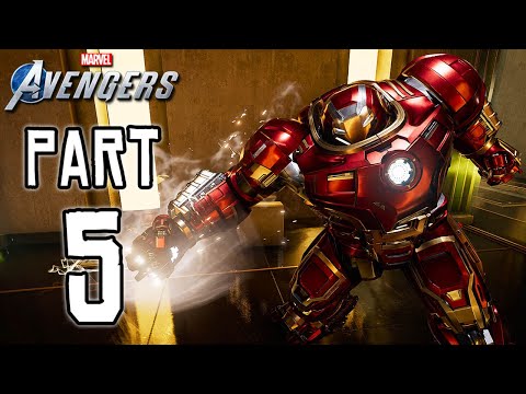 Marvel's AVENGERS Walkthrough PART 5 (PS4 Pro) Gameplay Beta @ 1440p (60ᶠᵖˢ) ✔