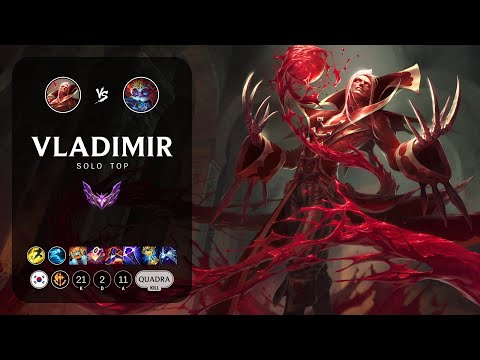 Vladimir Top vs Heimerdinger - KR Master Patch 13.7