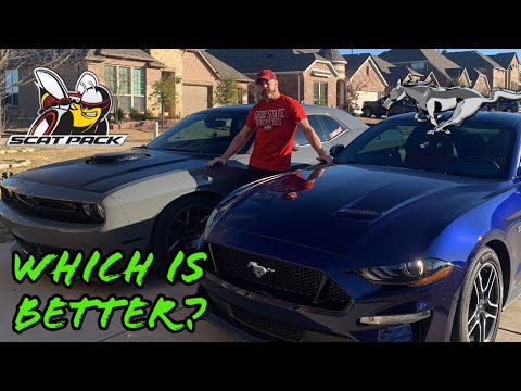 Scatpack vs. Mustang GT .. which is the better car to own?