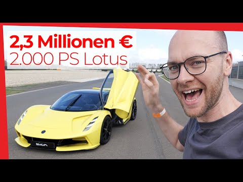 HYPERCAR from Lotus: 2,000 hp, full carbon and 4 engines for 2.3 million euros - the EVIJA in detail