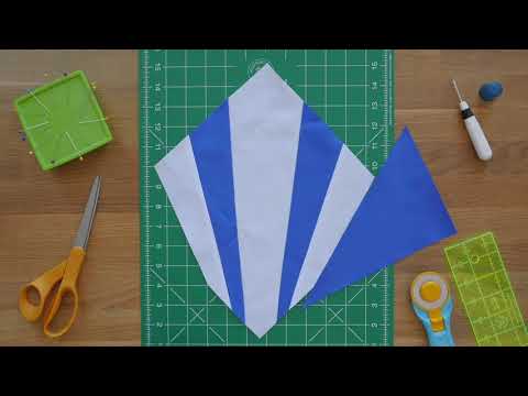 Quilt Snips Mini Tutorial--Burst Block Quilt