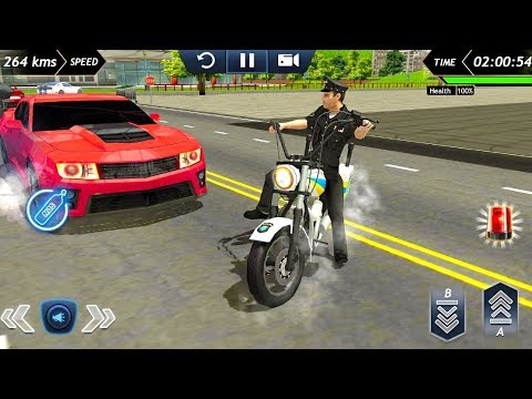 Police Bike Racing Free - Police Motorbike Driving Simulator - Android Gameplay FHD