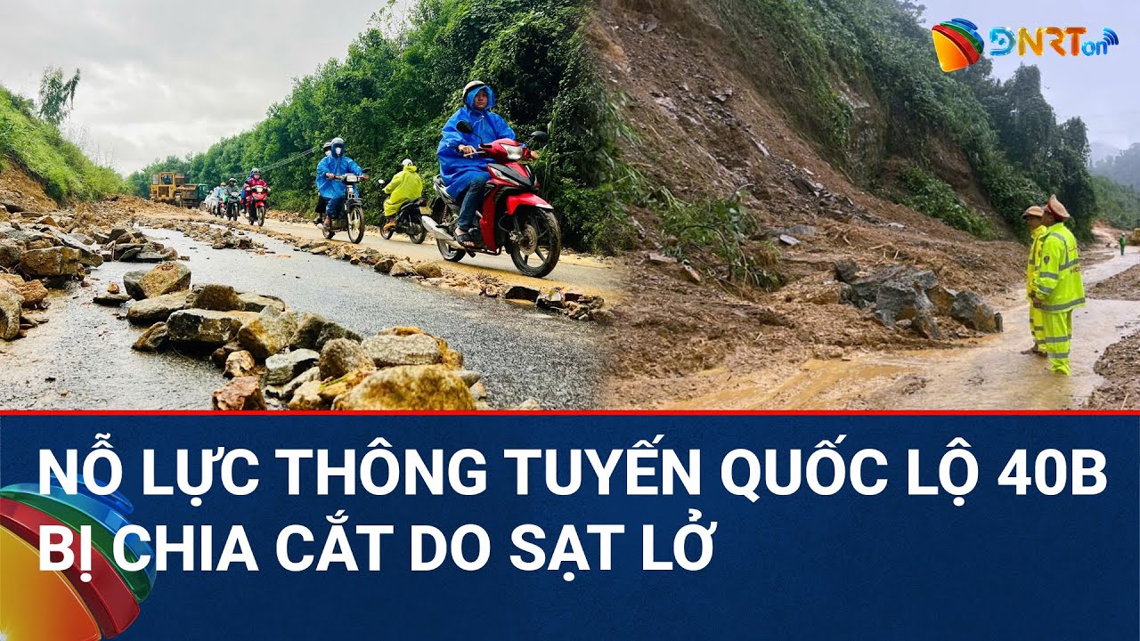THỜI SỰ TỐI | Đà Nẵng: Thông tuyến bước 1 đường Hồ Chí Minh, Quốc lộ 40B vẫn bị chia cắt