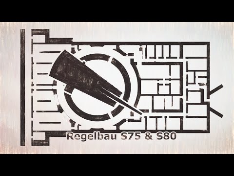 Exploring Regelbau S75 & S80: The Adolf Gun Bunker with 38 cm SK C/34 Naval Gun