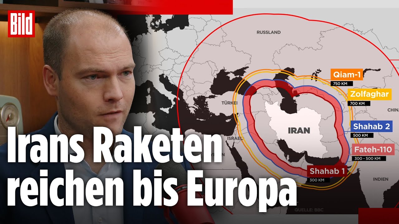 BILD-MILITÄREXPERTE JULIAN RÖPCKE: Diese Ziele könnte der Iran treffen | Vertraulich-Clips