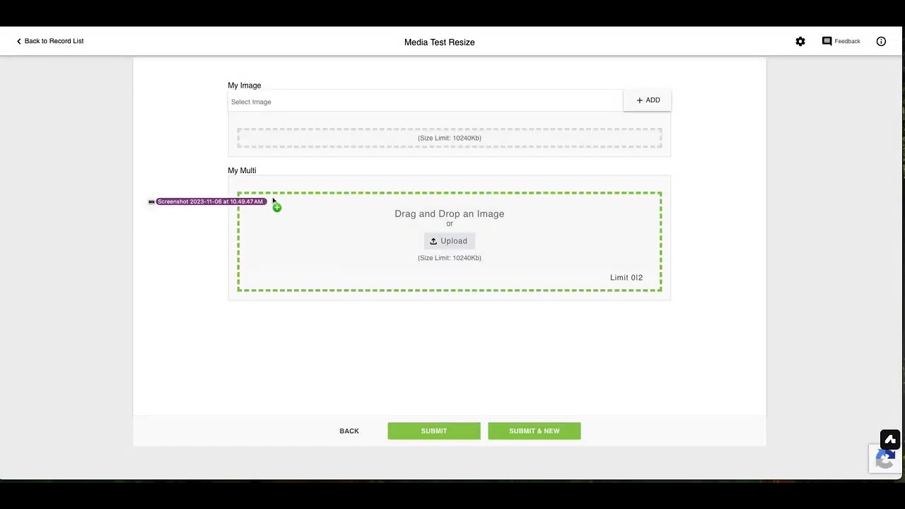 iFormBuilder WebForms larger image uploads and built-in compression walkthrough