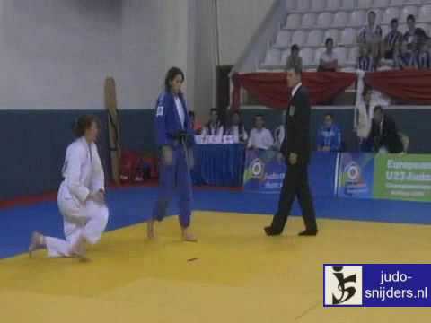 Judo 2009 Antalya: Jennifer Pitzanti ITA) - Gemma Gibbons (GBR) [-70kg] bronze.