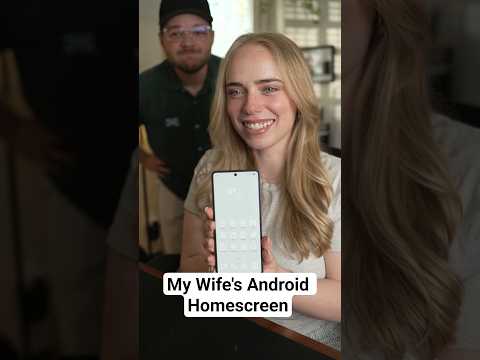 My Wife's Android Homescreen