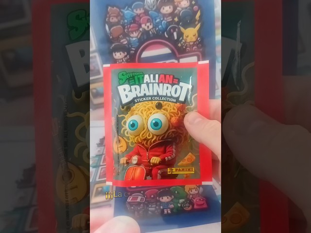 Vídeo relacionado con ALBUM + 20 sobres Colección de 2025 Skifidol Italian BRAINROT son cromos (de pegar) NO SON CARTAS