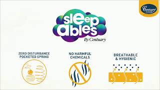 India's First Roll Packed Pocket Spring Mattress by Sleepables from Centuary Mattress.