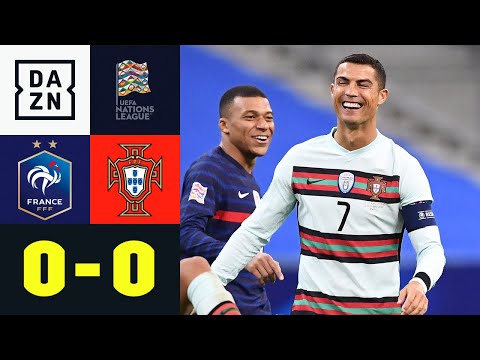 Torloses Gigantenduell in Paris: Frankreich - Portugal 0:0 | UEFA Nations League | DAZN Highlights