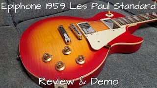Video thumbnail for The Best Epiphone Les Paul Yet? | Epiphone 1959 Les Paul Standard Review & Demo by GhostDragon1182