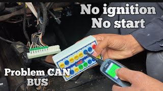 Dodge No ignition No start CAN Bus faulty