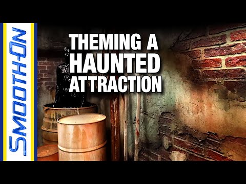 Theming a Haunted Attraction Maze at Dorney Park Amusement Park