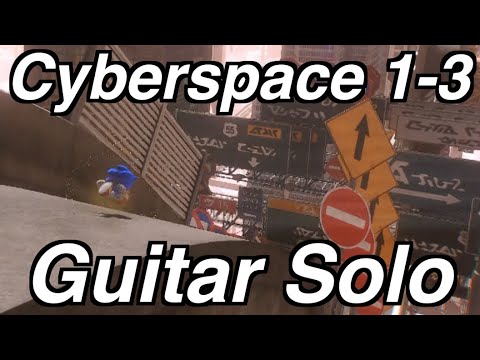 Digital Cave Guitar Solo (Sonic Frontiers Cyberspace 1-3)