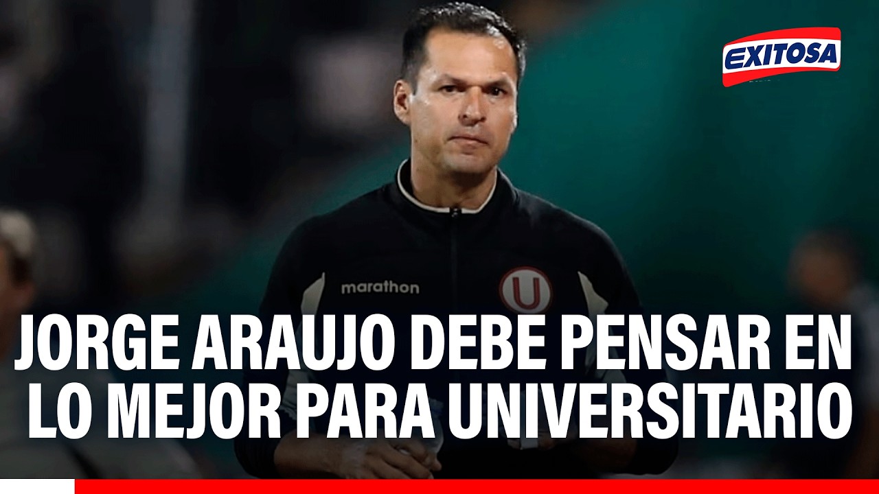 🔴🔵 Jorge Araujo debería mandar su 11 ante Atlético Grau pensando en lo mejor para Universitario