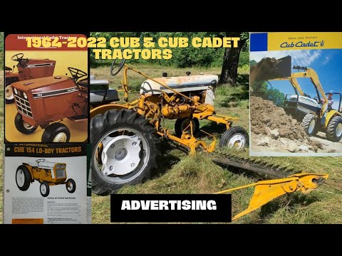IH Farmall Cub & Cub Cadet Tractors-1964-2022