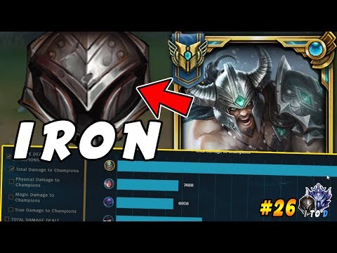 CHALLENGER Tryndamere Goes Into IRON! HARD Smurfing - League of Legends | Iron IV to Diamond Ep #26