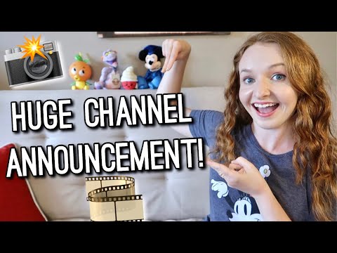 HUGE ANNOUNCEMENT! DAILY DISNEY VLOGS?! Disney World Trip Planning, Channel Update 2021 & more!