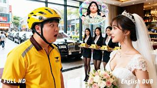 All Refuse The 300-Lb Heiress;Only Poor Courier Chooses Her—Unware She’s Stunning Beauty!Fate Flips!