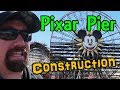 Pixar Pier Construction Update 2018 Disneyland
