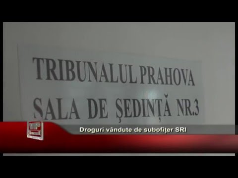 Droguri vandute de subofiter SRI