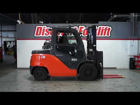 TOYOTA 8-series 8FGU45 10,000lb LP (Propane) #0198 - Forklift for Sale
