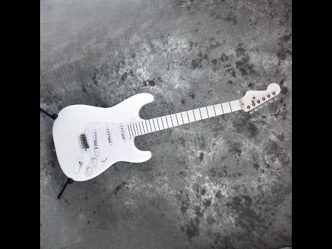 Custom Pre-order! Left Handed Stratocaster White Pink SSS 5-Way Wilkinson 60's WVS Alnico 5 image 13