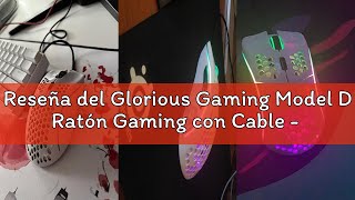 Reseña del Glorious Gaming Model D Ratón Gaming con Cable - 68 g superligero, diseño Colmena, RGB, e