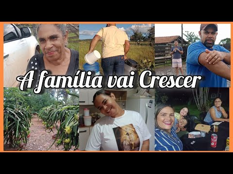 Mina d'água/Olha Quem veio aqui em casa/A família vai Crescer 🙏🏻/jantar em Gurinhatã/Muita pitaia.