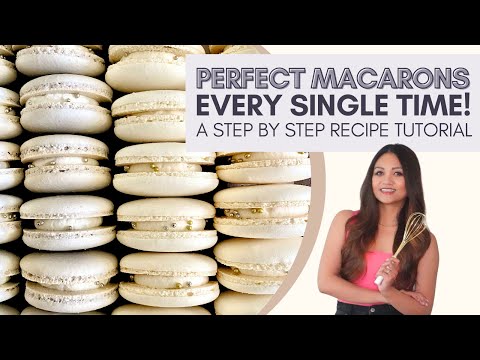 FRENCH MACARONS RECIPE STEP BY STEP