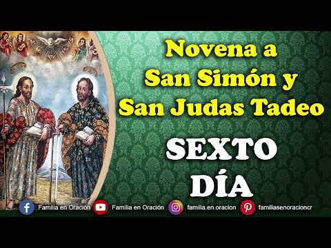 Novena a San Simon y San Judas Tadeo - Día 6