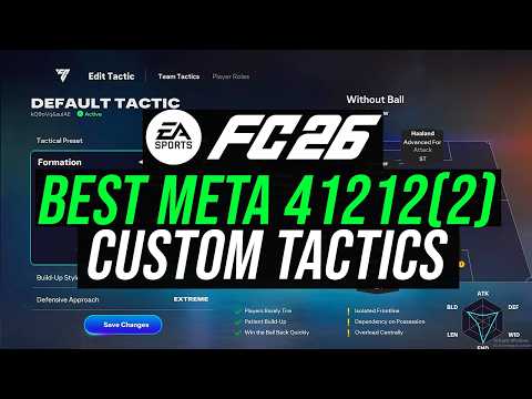 Why 41212(2) Is The META ATTACKING Formation for TIKI-TAKA/WINS Post Patch - FC 26 Ultimate Team