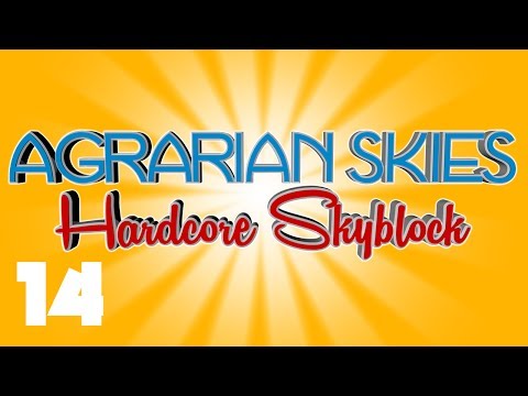 FTB Agrarian Skies #14 Starting Applied Energistics (Minecraft Modded Skyblock)