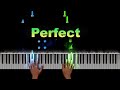 Ed Sheeran - Perfect Piano Tutorial