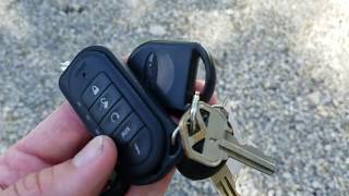 How To Program A Ford Transponder Chip Key With Only 1 Key and A Remote Start System