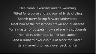 Aesop Rock - Supercell (Lyrics)