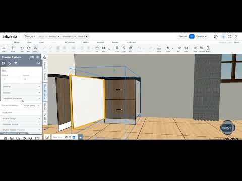 How to insert wicker basket