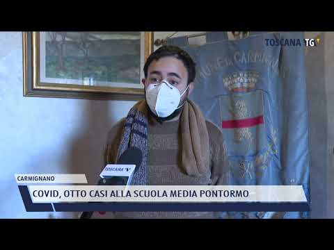 2021-12-17 CARMIGNANO - COVID, OTTO CASI ALLA SCUOLA MEDIA PONTORMO