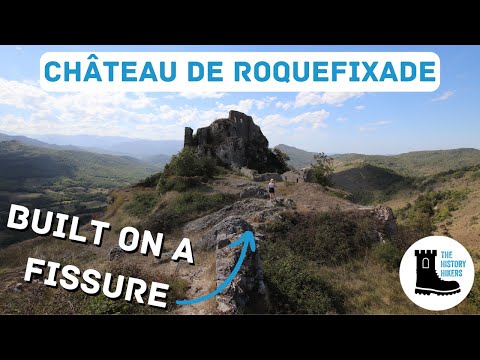 Climbing mountains to discover this epic Medieval Cathar castle ruin | Castle of Roquefixade