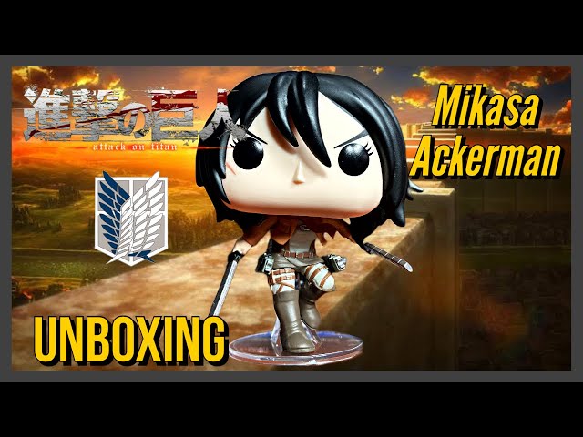 Vídeo relacionado con Funko POP! Animation: Attack On Titan - Mikasa Ackerman - Figura de Vinilo Coleccionable - Idea de Regalo- Mercancia Oficial - Juguetes para Niños y Adultos - Anime Fans - Muñeco para Coleccionistas