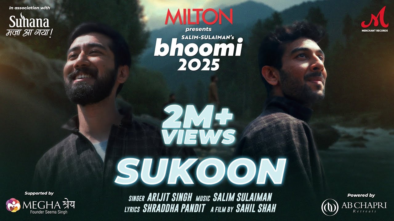 Sukoon Lyrics – Arijit Singh, Salim Sulaiman, Bhoomi 2025