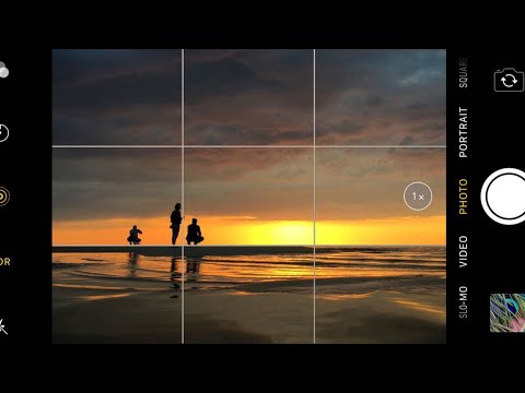 Show gridlines in camera redmi note 8 pro