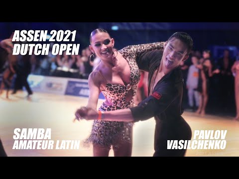 Nikita Pavlov - Anastasia Vasilchenko, RUS | 2021 Dutch Open | Assen | WDC AL Amateur LAT - QF S