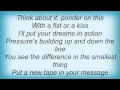 Utopia - Man Of Action Lyrics
