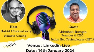 YouTube thumbnail for Hello Kolkata! | Ep. #2 | ft. Abhishek Rungta, Founder & CEO, INT.