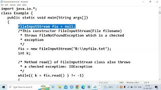 Exceptions Java