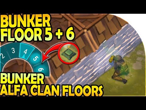 BUNKER ALFA FLOOR 5 + 6 = CLAN FLOORS! - Last Day On Earth Survival Update 1.8.7